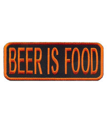 Beer is Food orange $3.99