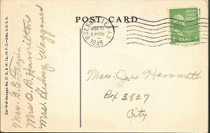 rubylane.comLovely Get Well Soon Postcard