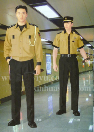 HOT selled Cotton polyester security guards uniform
