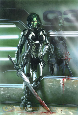 Guardians of the Galaxy - Gamora by Gabriele Dell’Otto #comic # ...