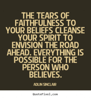 Tears Cleanse Quote