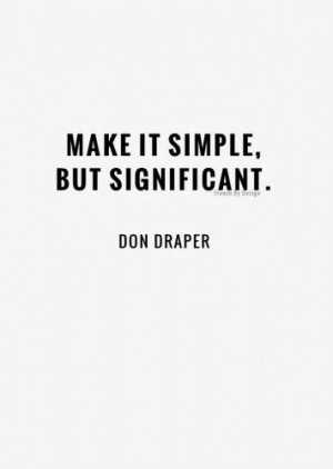 Make it significant // and from one of my favorite quotees ;)