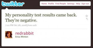 funny twitter quotes, personality tests