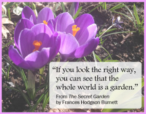 burnett quote the secret garden burnett world garden quote life