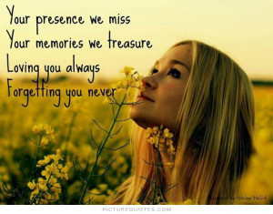 In Loving Memory Quotes