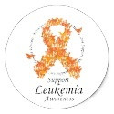 Leukemia Butterfly & Ribbon