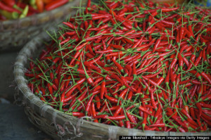 The spice: Hot peppers (including cayenne, chili, jalapeño)