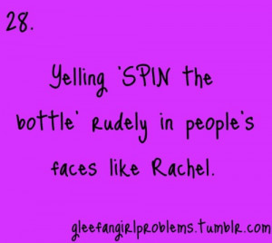 notes glee fangirl problems glee fangirls fox rachel berry glee quotes ...