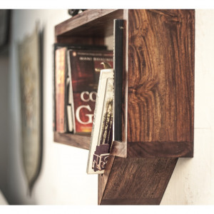 Home STORAGE amp SHELVES BOOK SHELVES Quote Wall Shelf