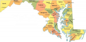 Maryland State Map