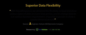Supply Chain Visibility and Data Flexibility