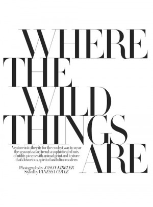 ... magazine minimalism simple Where the Wild Things Are Wild Things