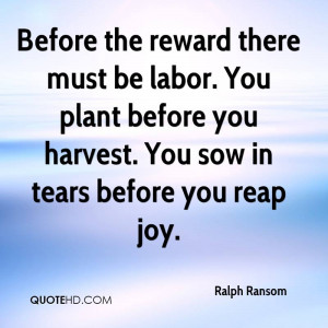 Ralph Ransom Quotes