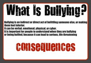 Bullying - Stop the Bullying - Bully quotes - Anti Bullying -Bullies ...