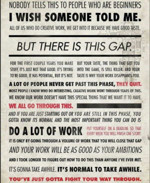 Yes. And the gap periods come periodically... proceed every break ...