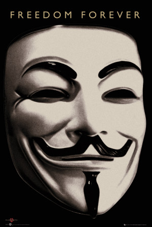 Home V For Vendetta Mask Maxi Poster