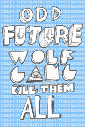 cat Tyler The Creator Wolf Gang Golf Wang OFWGKTA odd future cats OF ...