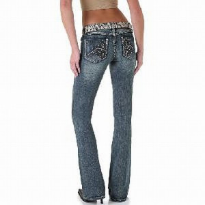 Wrangler Rock 47 Ultra Low Rise Cheyenne Days Womens Jeans WHX97CD ...