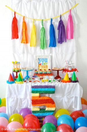 home printable party kits rainbow cupcake birthday printable party kit