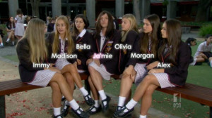 Say hello to her new friends.