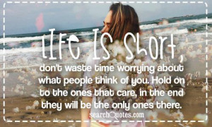 Stop Worrying What Others