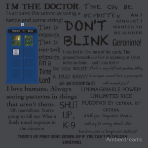 Amberdreams › Portfolio › Dr Who quotes