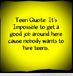 Teen Quote For Teens