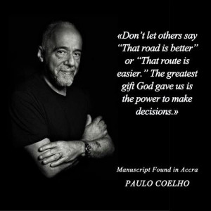 Make your own decisions