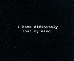 and it's your fault...