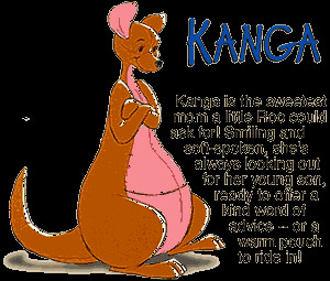 this picture pretty much describes Kanga.