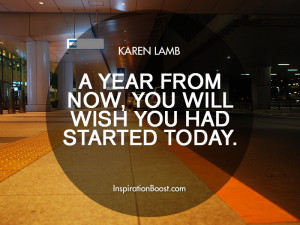 Karen Lamb Action Quotes