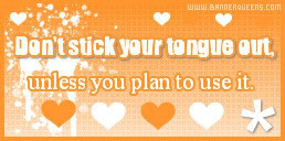 Flirty quote banners