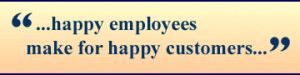 Happy Employees Make for Happy Customers