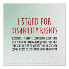 Disability Rights.