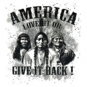 America Love It Or Give It Back! – T-Shirt