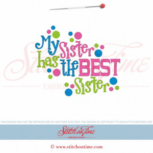, My Sister Has the Best Sister Shirt, Sale, Sample, Family, Sisters ...