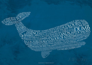 Moby Dick Stampa artistica