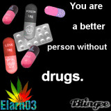 You Are A Better Person Without Drugs - Elarn03
