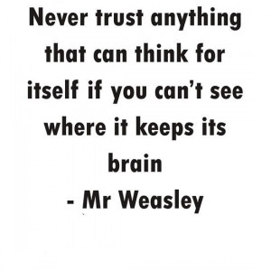 Mr Weasley Quote