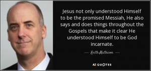 Jesus not only understood Himself to be the promised Messiah, He also ...