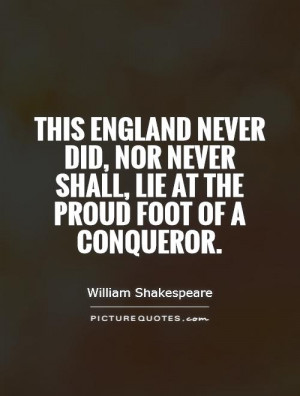 William Shakespeare Quotes England Quotes