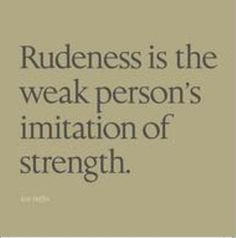 Rude People Quotes