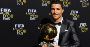 Cristiano Ronaldo se llevó el Balón de Oro 2013 / Getty Images
