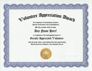 Appreciation Awards, Volunteer Appreciation, Offices Awards, Fully ...