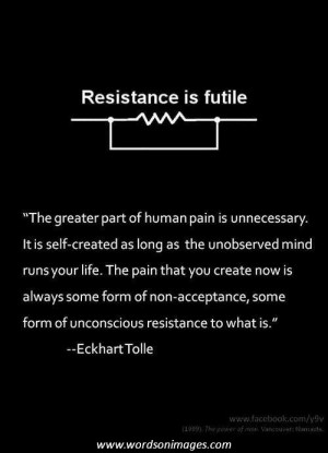 Resistance is futile quote