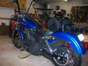 Harley Davidson Denim Blue Paint
