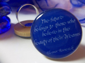 Inspirational Quote Ring For Positive Influence Spiritual Growth ...