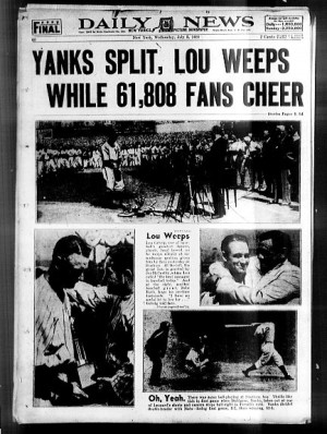 Lou Gehrig: The Daily News photos