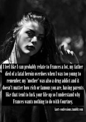 kurt cobain tumblr quotes frances bean cobain frances