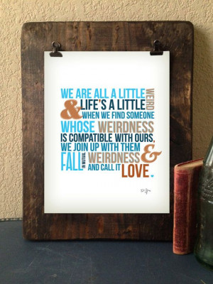 Dr.Suess Weird Quote by brittanyHdesigns on Etsy, $10.00